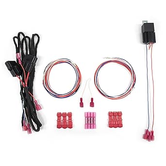 Tow Mirrors Wire Harness Compatible with 2019-2024 Chevy Silverado 1500 with Running Light, Turn Signal, Back Up Light
