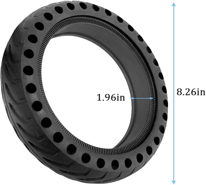 Solid Tires for Xiaomi m365 Electric Scooter Mijia M365, Gotrax GXL V2, 8.5 Inches Electric Scooter Wheels Front or Rear Replacement Honeycomb Solid Tires