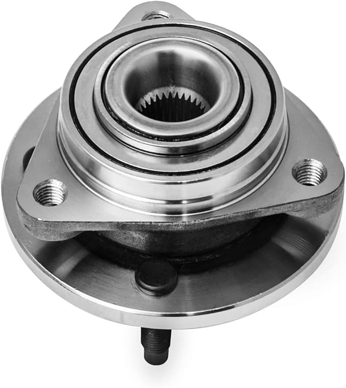TUCAREST 513205 Front Wheel Bearing and Hub Assembly (4-Stud Hub;for Non-ABS Models) Compatible with 2005-2010 Chevy Cobalt 07-10 Po-ntiac G5, 05-06 Pursuit 03-07 Sa-Turn Ion WO ABS