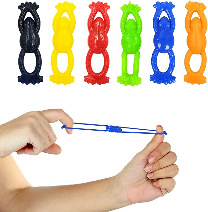 DoDoMagxanadu 14 Pack Assorted Stretchy Sticky Toy KidsParty Favor Packs, Stretchy Sticky Hand Basket Fillers Novelty Fidget Toy Stocking Stuffers for Boys and Girls