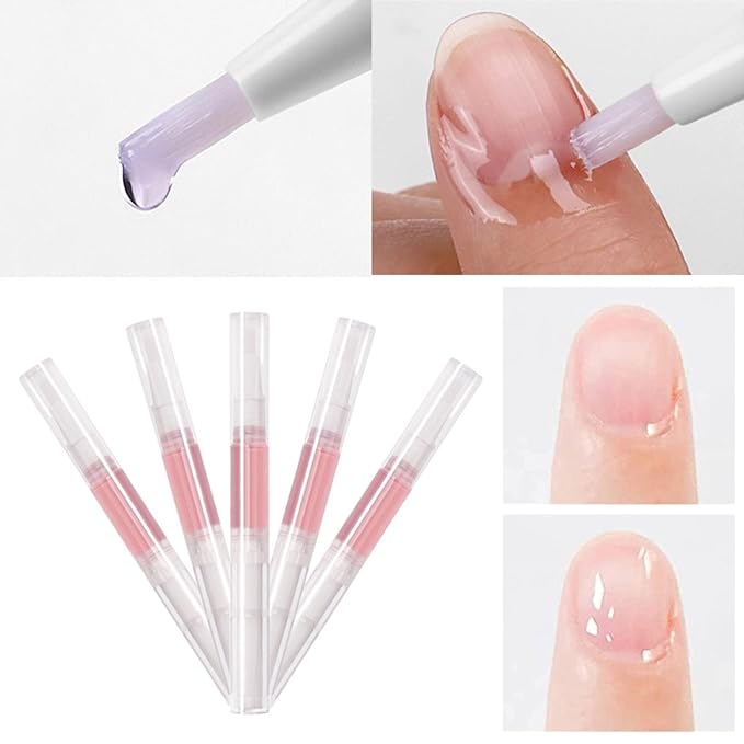 Talkyo Nail Care Cuticle Oil Pen Bulk Damaged Nails Cutical Pen Vitamin E Nail For Moisturizer Dry Nails Growth Organic Solar Oil 3ml Nails Drill compatible with Machine Pro Power
