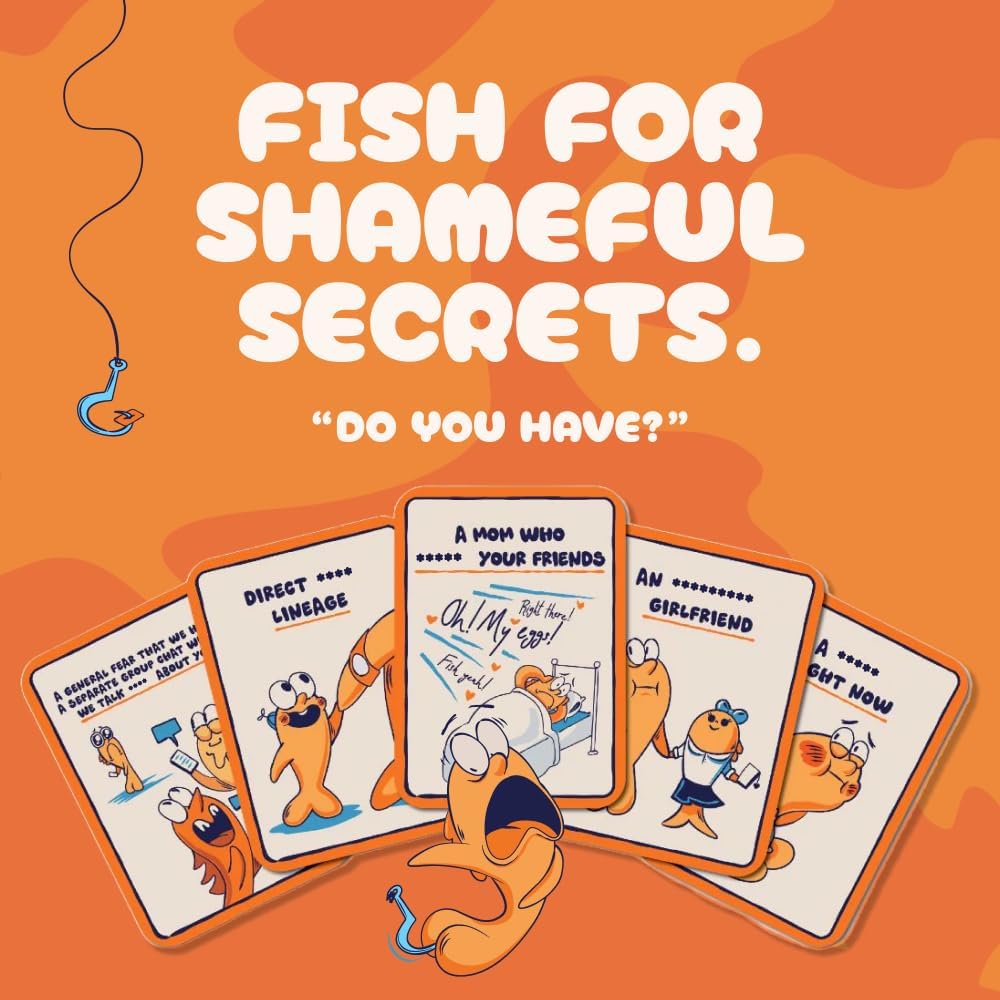 Go F Yourself! – The Grown Up Go Fish Card Game You've Always Wanted | Hilarious Party Game for Grown Ups, 2+ Players | 52 Cards, 13 Unique Pairs Edition