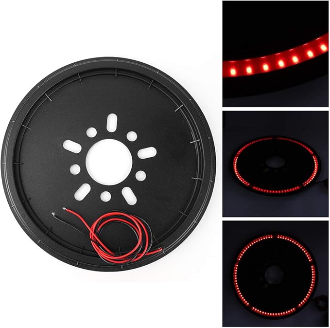 Bright Red Spare Tire Brake Light 85pcs LED Strong Lamp Fit for Wranglers 2007-2018
