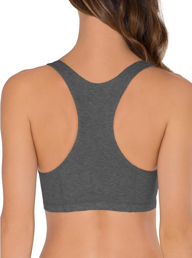 Fruit of the Loom Women's Multi-Pack Tank Top Style Sports Bra