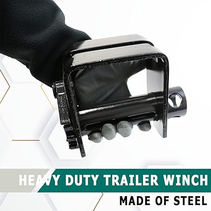Boxer Heavy Duty Double L Track Winch for Flatbed Trailer Steel Winch Tie Down Double L Track