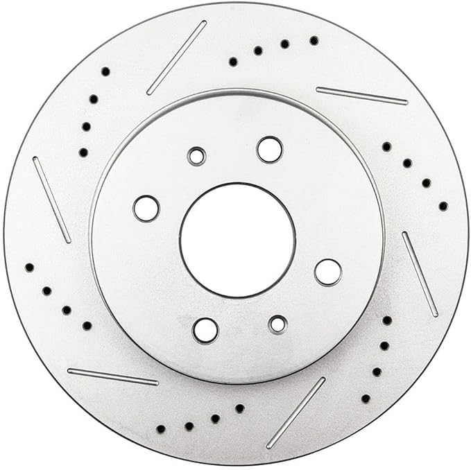 ECCPP 5581 2pcs Front Vented Disc Brake Rotors 250mm Fit For Saturn SC 1991-1992,For Saturn SC1 1993-2002,For Saturn SC2 1993-2002,For Saturn SL 1991-2002,For Saturn SL1 1991-2002
