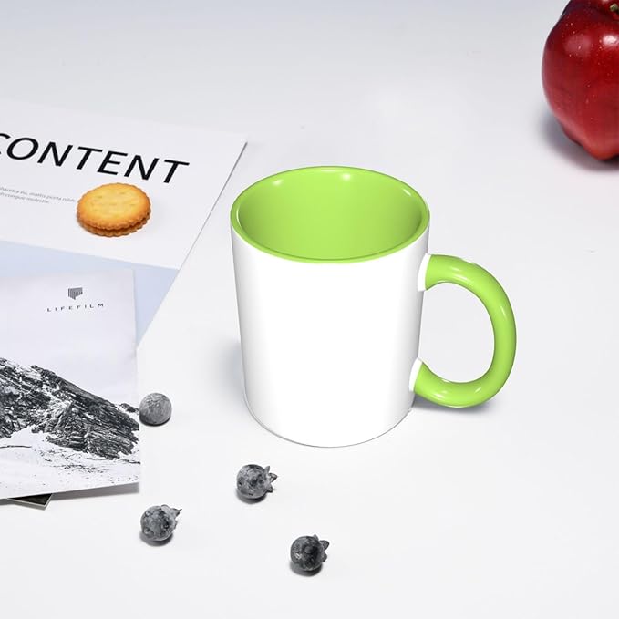 Custom Mugs, Personalized Coffee Mugs with photoText, Customized Ceramic Mug 11OZ with Gift Box Package for Women, Men (Z-Style)
