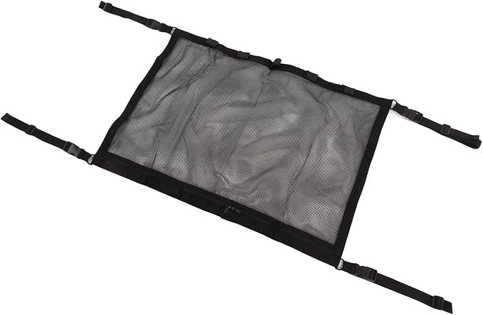 Car Ceiling Net Pocket - Mesh Roof Organizer for SUV, Long Trips, Tent, Quilts, Toys, Towels, and Sundries