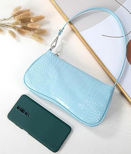 Solid Leather Clutch Bag Women's Casual Shoulder Bag Simple Hobo Handbag Satchel Style Handbag Purses For Women 2028