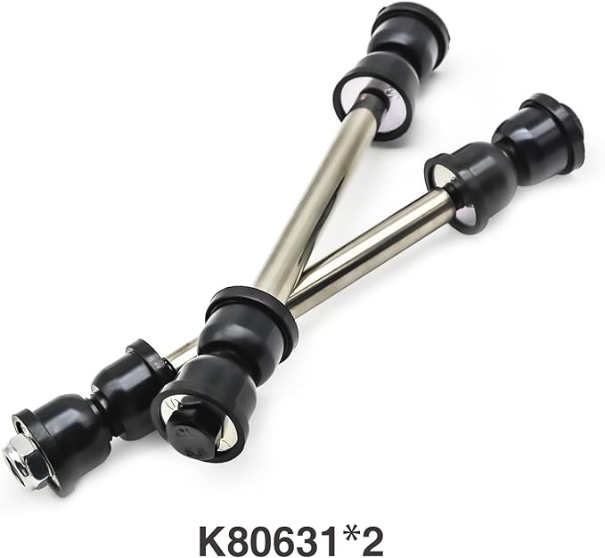 K80631 Sway Bar Links Front Stabilizer Bar Link Fit for Chevy Silverado 1500 2500 3500 Astro Avalanche Tahoe, For GMC K1500 K2500 K3500 Safari Sierra Yukon Savana 1500 Hummer H2 K700539 K8987