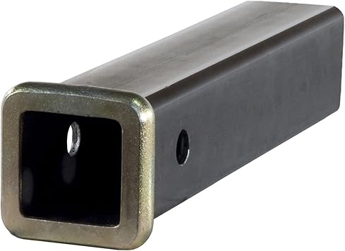CURT 49120 2-Inch x 12-Inch Weld-On Raw Steel Trailer Hitch Receiver Tube