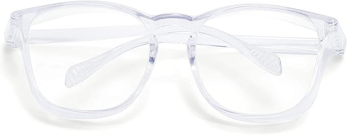 Protective Eyewear Safety Goggles Clear Anti-fogAnti-Scratch Safety Glasses Men Glasses, Transparent Frame