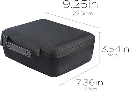 co2CREA Hard Case for OMRON Silver M4 Blood Pressure Monitor Upper Arm Cuff BP5250 BP7250 HEM-7156 HEM-7155T, Portable Travel Case Replacement