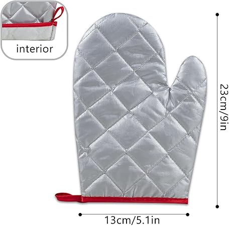 Clothing Steamer Gloves, Steamer Ironing Gloves, 2 Heat Resistant Steamer Mitt, Portable Handheld Steamer Gloves, Small, Steam Gloves, Steaming Protective Gloves, Steaming Iron Supplies for Factory