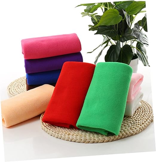 VALICLUD Disposable Washcloth Car Microfiber Towel Microfiber Wipes for Cleaning Disposable Towels Microfiber Towels for Cars Clean Towels Microfiber Car Towels Car Wash