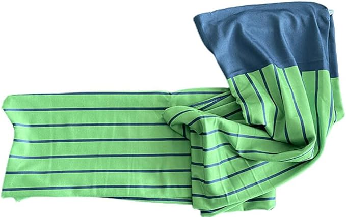 Anime Kanroji Mitsuri Cosplay Socks Costume Halloween Uniform Green Stripe Knee Socks