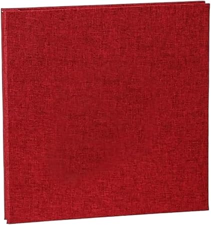 Linen Self-Adhesive DIY Photo Album Album Adhesive Commemorative Photo Album(Yellow)