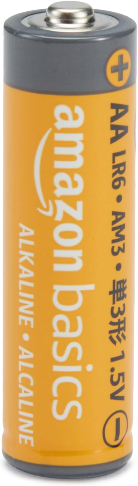 Basics 20-Pack AA Alkaline High-Performance Batteries, 1.5 Volt, 10-Year Shelf Life