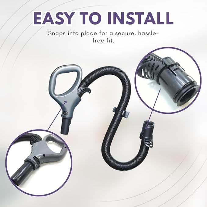 Replacement Hose Handle for Shark Vacuums for ONLY Models ZU62 ZU62C ZU60 ZU102 - Hose Handle for Navigator - Shark Rotator Professional Lift-Away Accessories - Upright Bagless Vacuum Cleaners