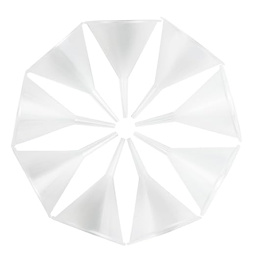 National Artcraft® Clear Plastic Micro Funnel with Tip Opening