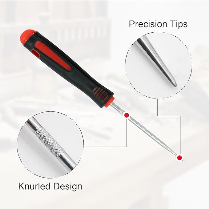 XOWOTOOLS 9Pcs Precision Pick & Hook Set with Scraper, Automotive & Electronic Hand Tools