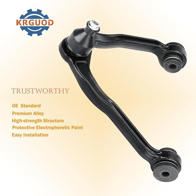 Front Upper Control Arm w/Ball Joint Suspension Kit Fit for Chevy Avalanche Silverado Suburban Express Sierra 1500 Yukon Tahoe Cadillac Escalade K80942 K80826 15864153-2pcs