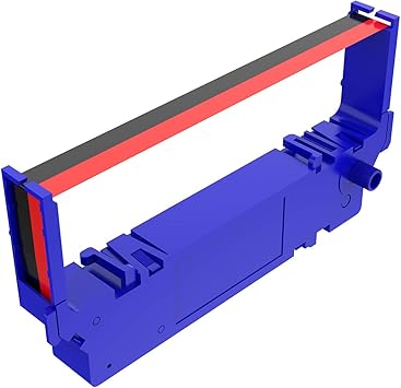 Bigger Compatible Ribbon Cartridge Replacement for Star rc700 Ink Ribbon (6-Pack) - Black and Red Ink, Various Occasions, Premium Features, 100 Compatible with Star SP700 712 712R 742 742R