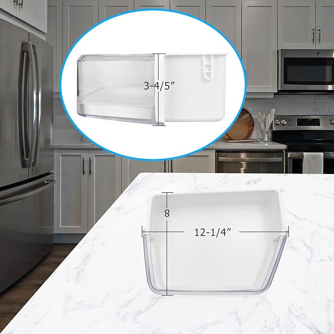 DA97-11520B DA97-11520A Refrigerator Door Bin Compatible with samsung Refrigerator Door Shelf Replacement Parts AP5651802 RF4267HARS RF4267HABP RF4267HAWP RF25HMEDBBC RF25HMEDBWW RF25HMEDBSR