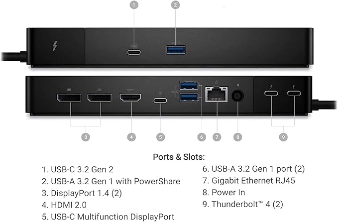 Dell ThunderBolt 4 Dock (WD22TB4)
