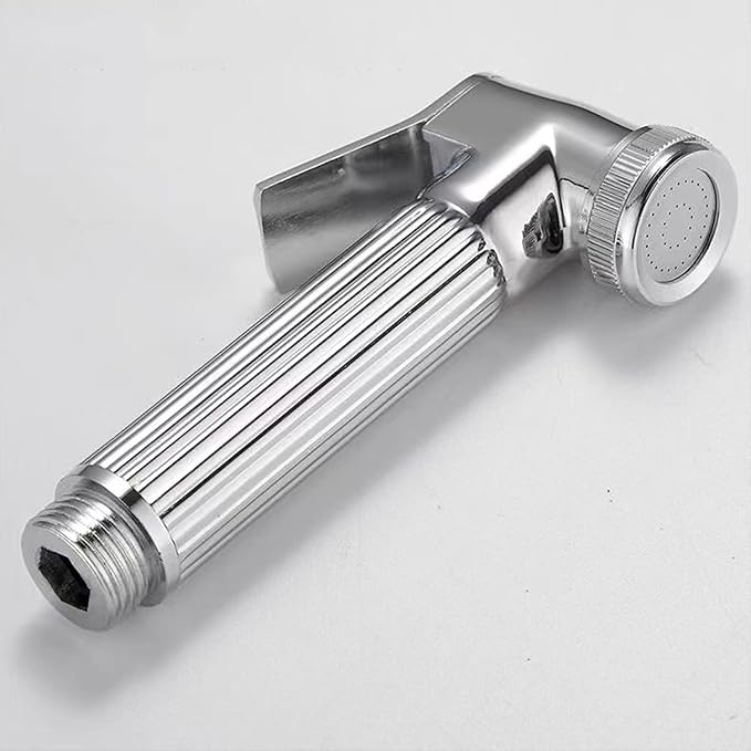 Metal Handheld Bidet Sprayer Toilet-Adjustable Water Pressure Control with Bidet Hose for Feminine Wash Bidet Faucets Sprayer for Kitchen and Toilet Cleaning