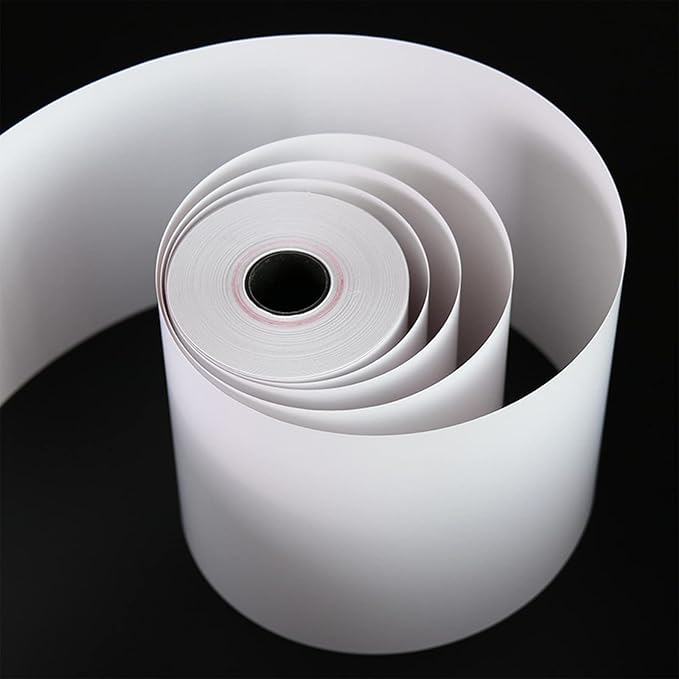 FungLam Thermal Receipt Paper Rolls 3-1/8" x 119' Thermal Paper Cash Register POS Receipt Paper (10 Rolls)