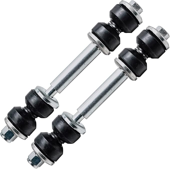 Detroit Axle - Front 2pc Sway Bars for Chevy GMC C1500 C2500 C3500 Tahoe Impala Yukon Astro Safari Cadillac Fleetwood Buick Skyhawk Pontiac Firebird, 2 Stabilizer Sway Bar End Links Replacement