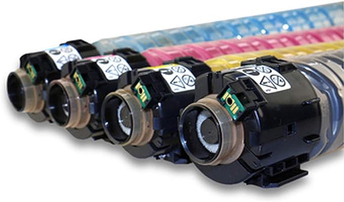 True Image Compatible Toner Cartridge Replacement for Torch MP C2504SP for Ricoh MPC2004SP 2004exSP 2504C 2504 SP Printer,Black Yellow Cyan Magenta Wide Compatibilit Magenta