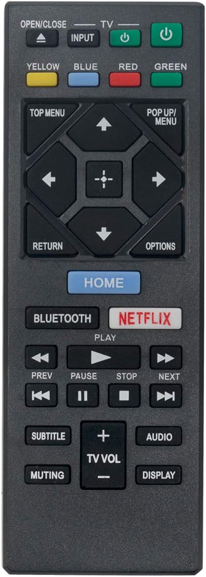 RMT-VB200U RMT-VB200D Replace Remote Control Applicable for Sony Blu-ray Player BDP-S6700 BDP-BX670 BDPS6700 BDPBX670 DP-S3700 BDP-S1700 DPS3700 BDPS1700