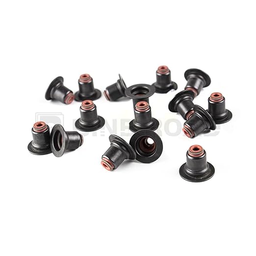 16Pcs Valve Stem Seal 11340033950 Compatible with BMW Mini Cooper R55 R56 R57 R58 N12 N16 N18 1.6T 2006-2013
