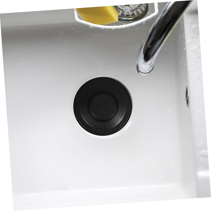 GARVALON Garbage Disposal Stopper Versatile Kitchen Sink Rubber Drain Stopper for Restaurants Home Use Prevents Water Tight Seal Suitable for Various Sink Types