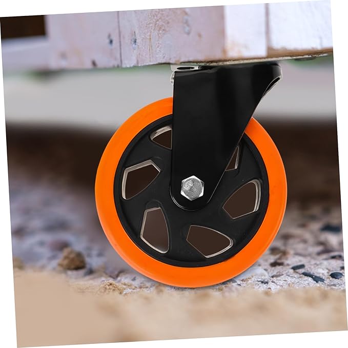 5-inch Casters for Home Furniture Replacement Caster Wheels Silent Durable Easy to Install Heavy Duty