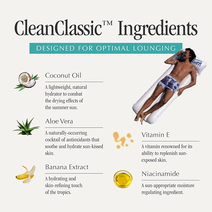 Vacation Classic Sunscreen Lotion SPF 30 Air Freshener Bundle, Water-Resistant, Lightweight, Transparent on All Skin Tones, Dermatologist-Tested, Vegan, Travel Size, 3.4 Fl. Oz.