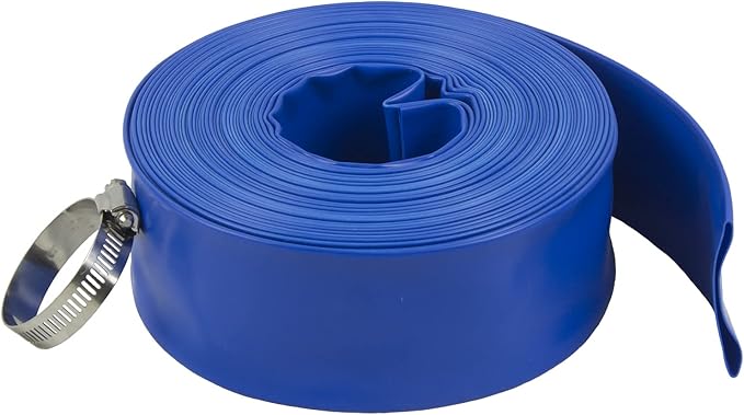 Poolmaster 32170, Essential Collection Heavy-Duty Swimming Pool Backwash Hose, 1 12-Inch x 50-Feet