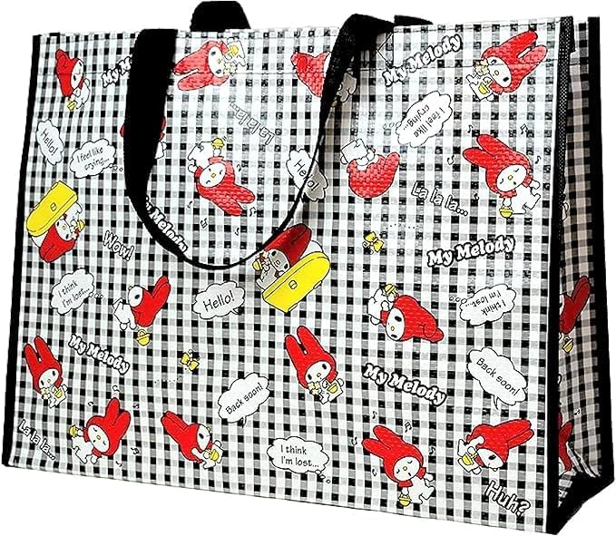 My-Melody Reusable Tote Bag Cute Kawaii Japanese Friends Character Bag