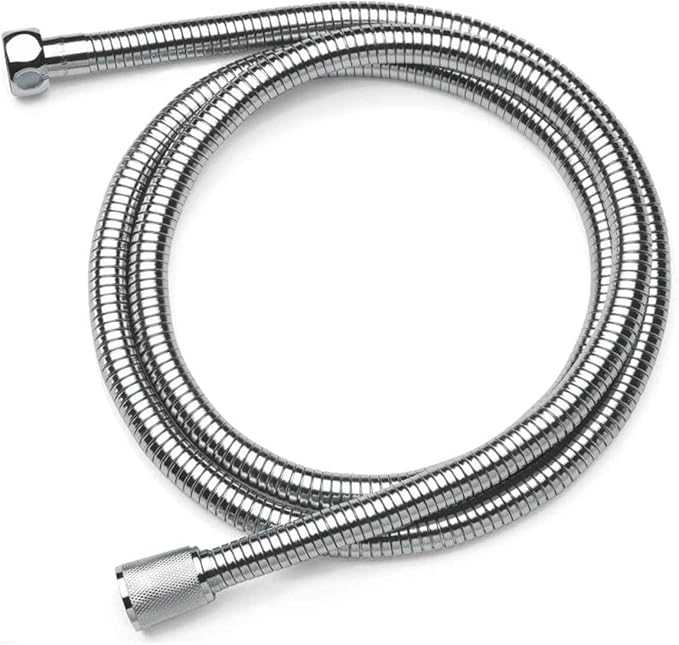 METAFORM Ecoflex Double Crimped Stainless Steel Shower Hose 150 cm