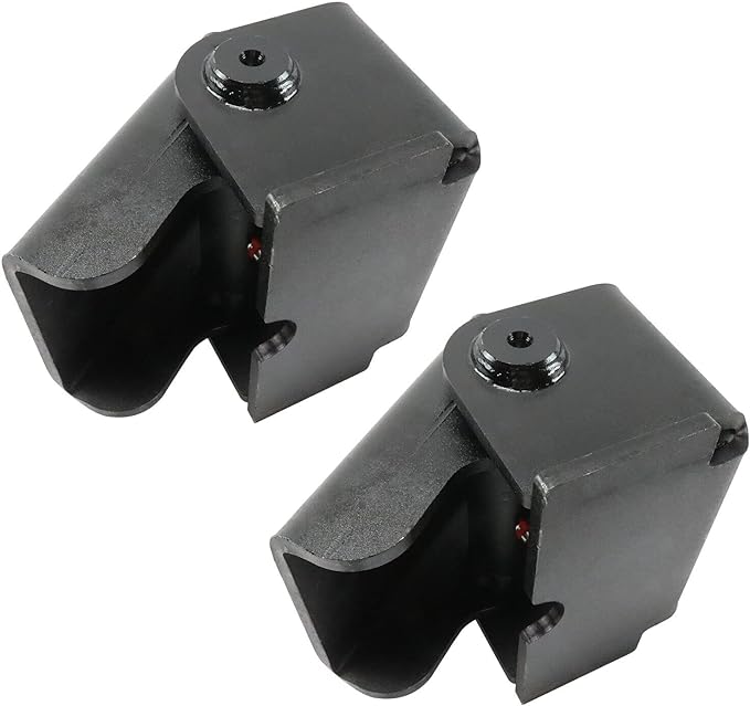 Pair(2) Dump Trailer Hinges - Heavy Duty Dump Trailer Hinges Grease Fitting Weld On Solid Steel Compatible with Dump TrucksDump Trailers