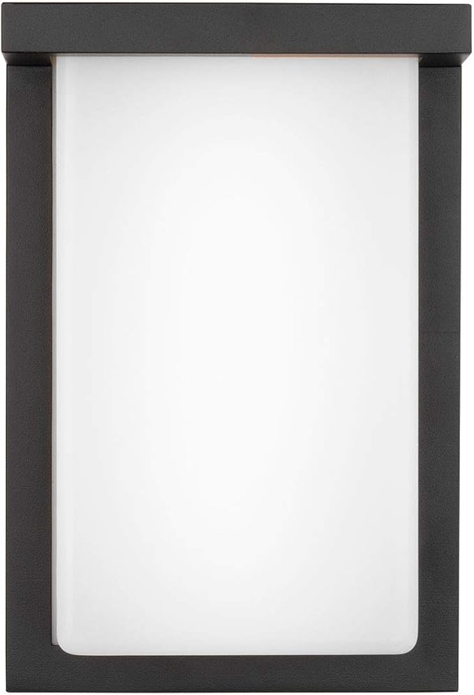 Vega 9in LED Indoor or Outdoor Wall Light 3000K in Black
