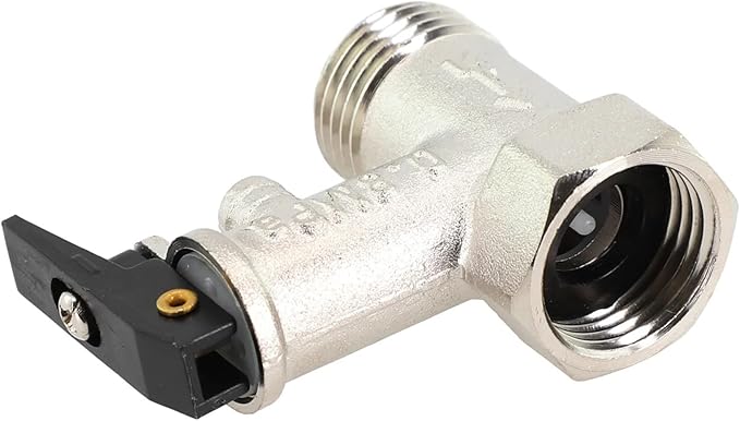 Safety Valve Pressure Relief Valve Boiler 12Inch Threads Brass Adjustable Safety Check Valve Home Improvement Water Systems