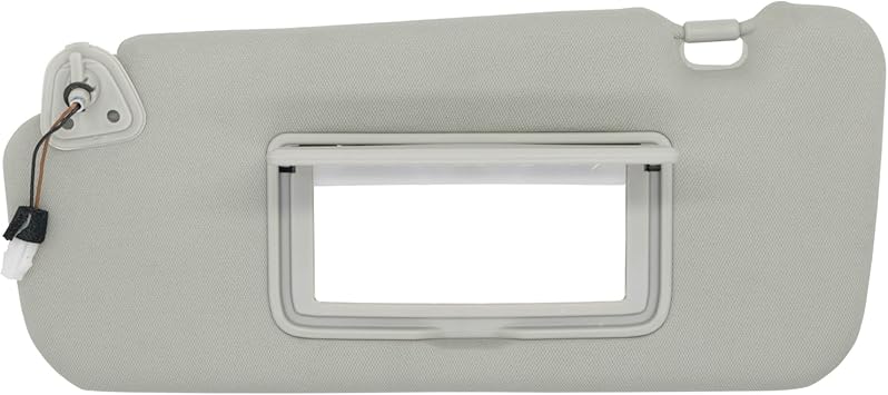Left Driver Side Sun Visor Compatible with Nissan Murano 2009 2010 2011 2012 2013 2014 Sunshade Replacement 96401-1AA1B (Gray)