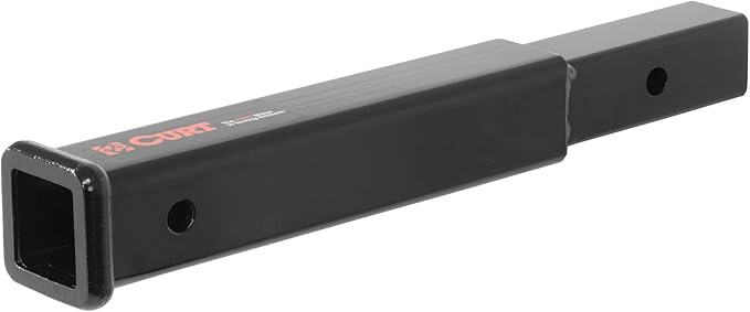 CURT 45795 14-Inch Long Trailer Hitch Extension for 2-Inch Receiver, 3,500 lbs