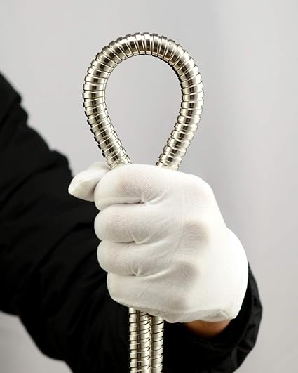 Purelux Shower Hose, 60 Inches Universal Handheld Showerhead Hose Made of Stainless Steel, Polished Chrome Finish