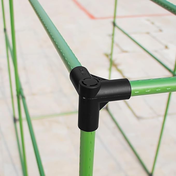 3 Way 20mm Elbow: PVC Fitting Build Elbow Corner Connector for Greenhouse Frame Grape Trellis Sunscreen Shed Gardening,10 pcs