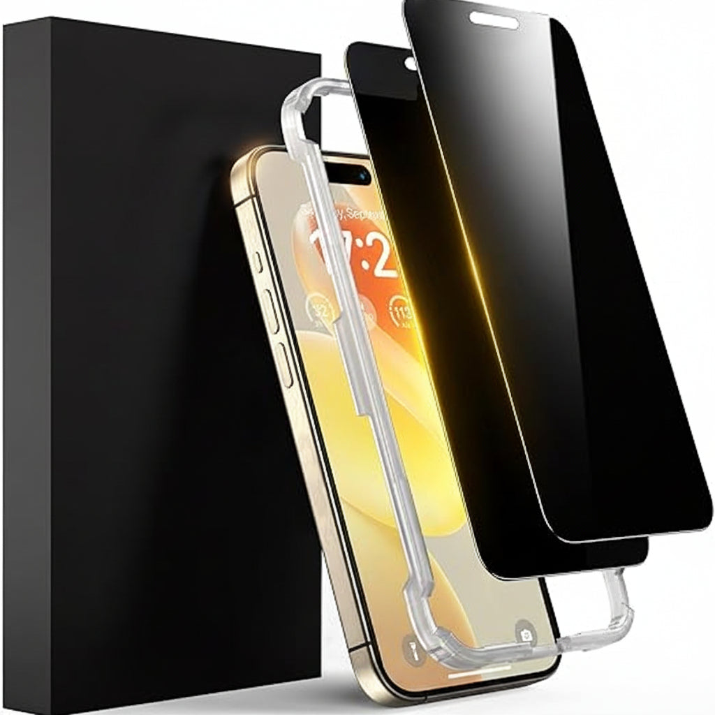Privacy Screen Protector for iPhone 15 Pro Max, 2-Pack
