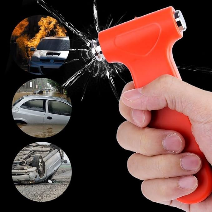Car Seatbelt Cutter Window Punch Breaking Emergency Escape Tool